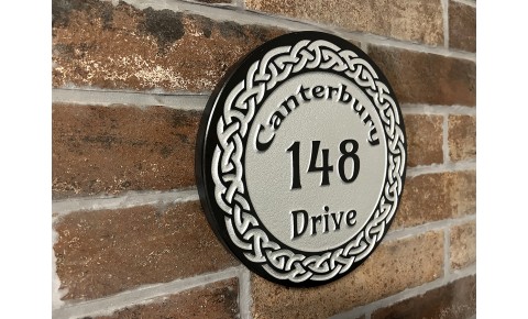 CELTIC Round House Sign 240mm